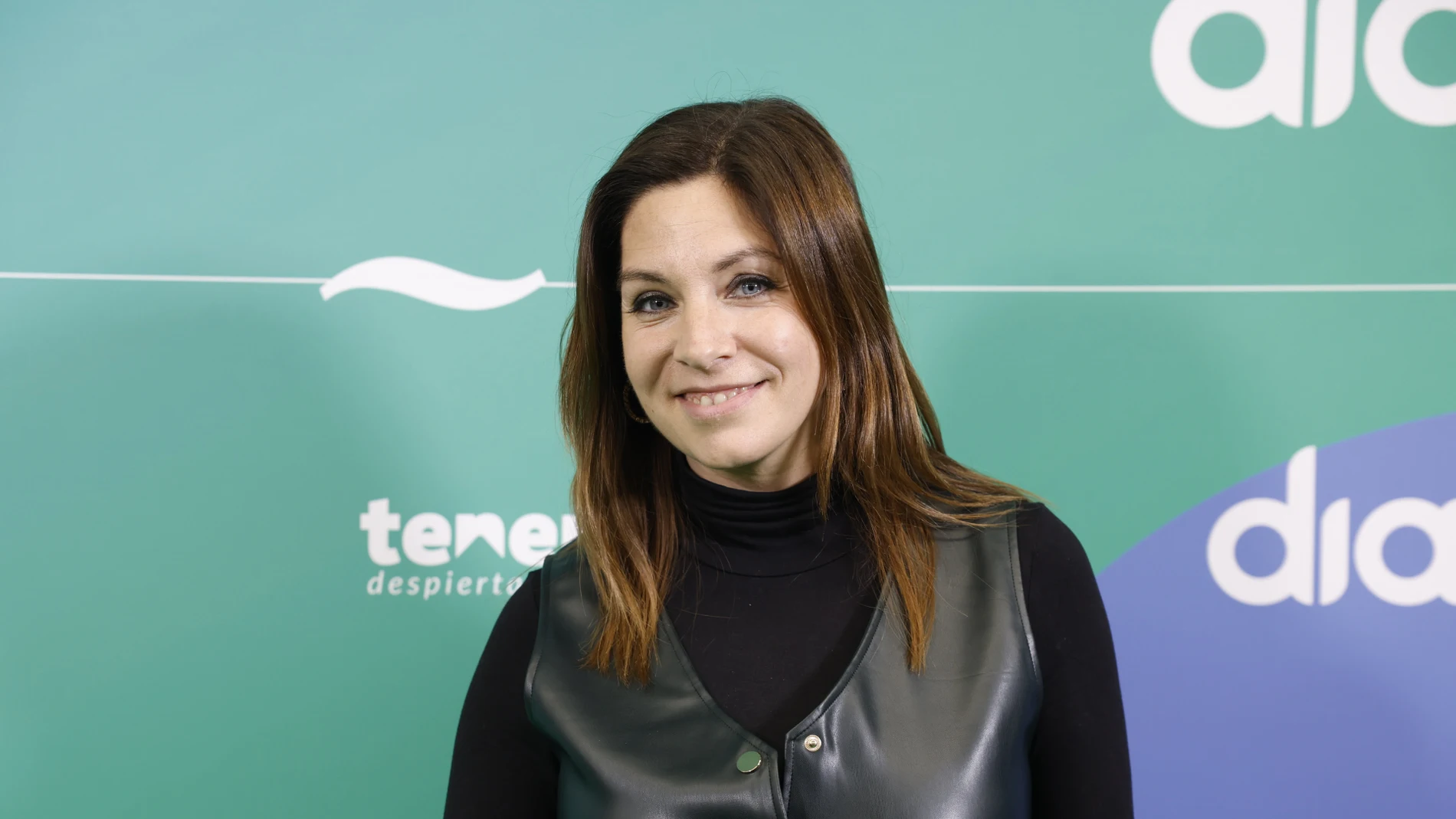 Leire Martínez en la presentación de los Premios Dial Tenerife