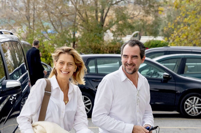 Nicolás de Grecia y Tatiana Blatnik
