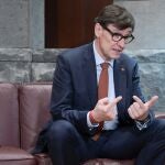 El presidente de la Generalitat de Cataluña, Salvador Illa
