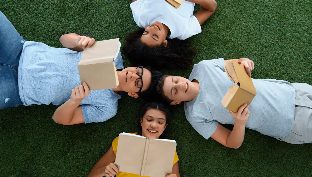 Recurso niños leyendo