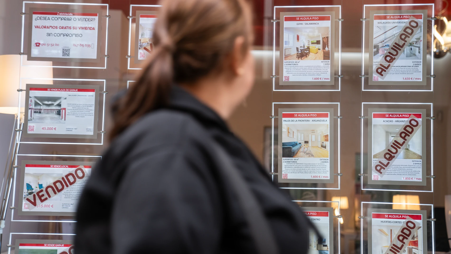 Anuncios de venta y alquiler de pisos en Madrid