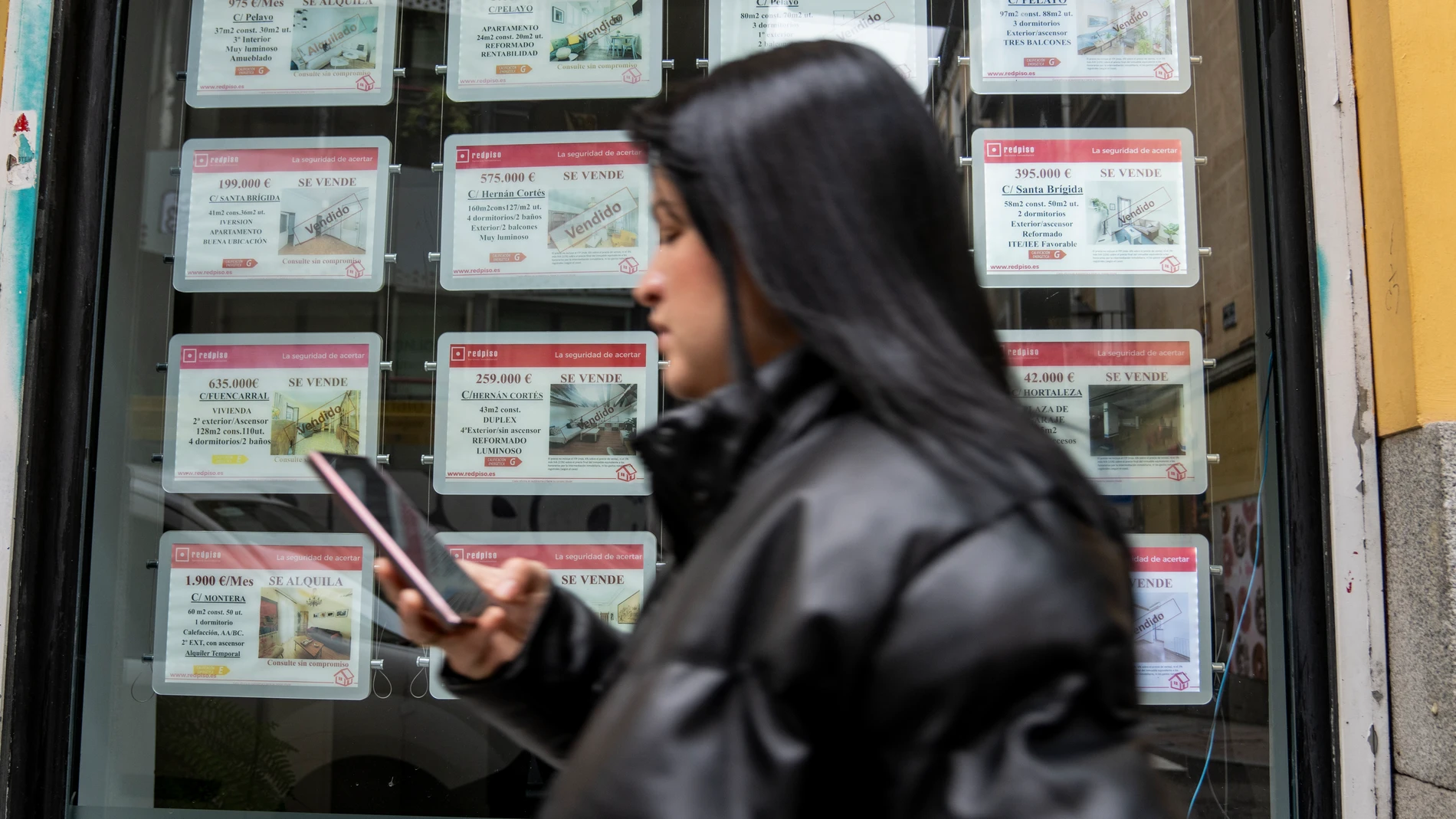 Anuncios de venta y alquiler de pisos en Madrid