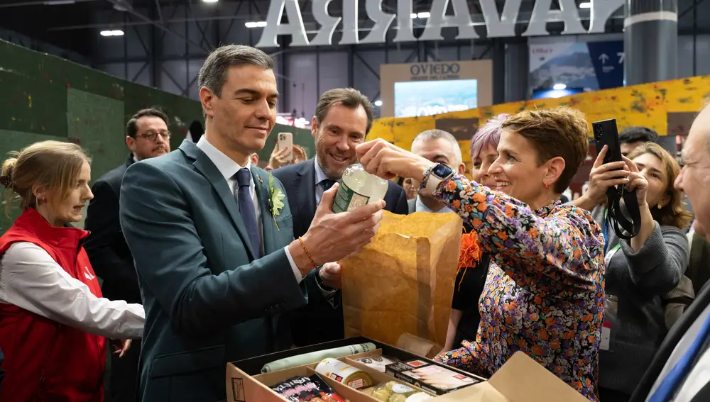 Pedro Sánchez visita Fitur