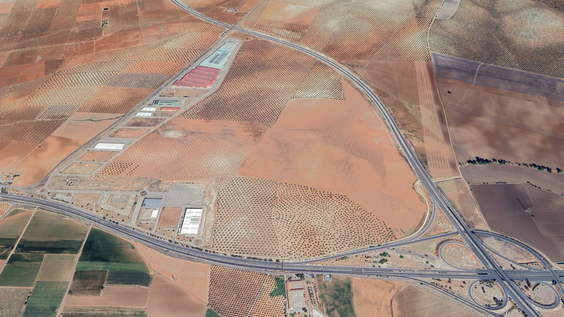 Imagen de los terrenos que ha adquirido Consum en Antequera