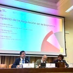 El director de la Asociación Empresa Familiar de Castilla y León , Eduardo Estévez, participa en el Congreso de los Diputados en la jornada “La regulación y la economía”
