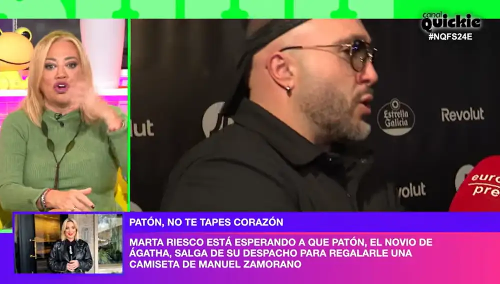 Belén Esteban en "Ni que fuéramos Shhh"