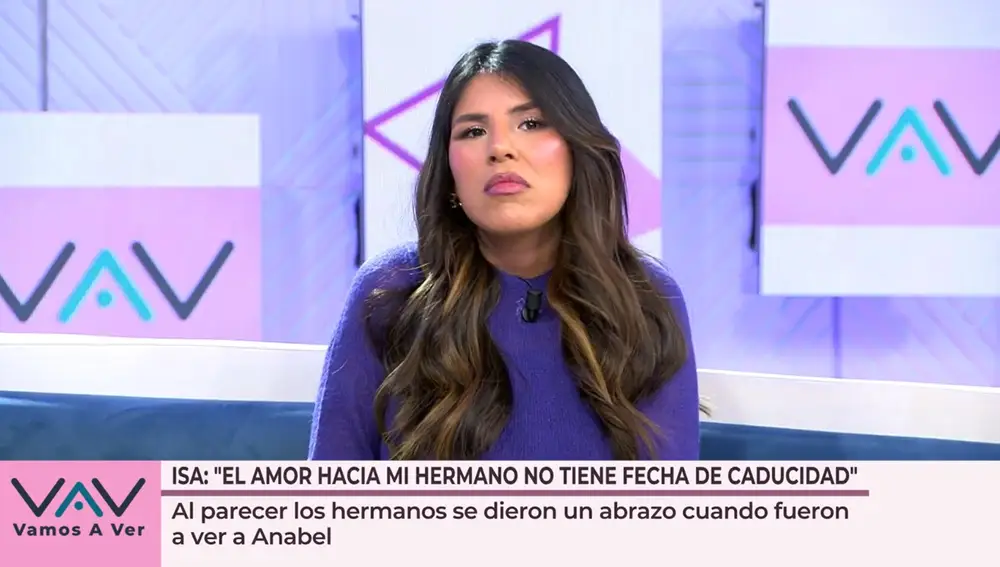 Isa Pantoja en "Vamos a ver"