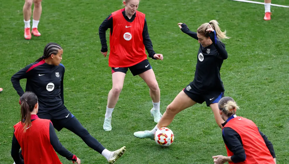 Entrenamiento del FC Barcelona