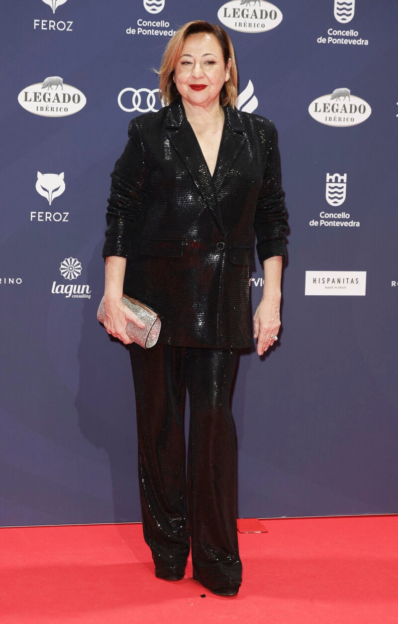 Carmen Machi en los Premios Feroz 2025.