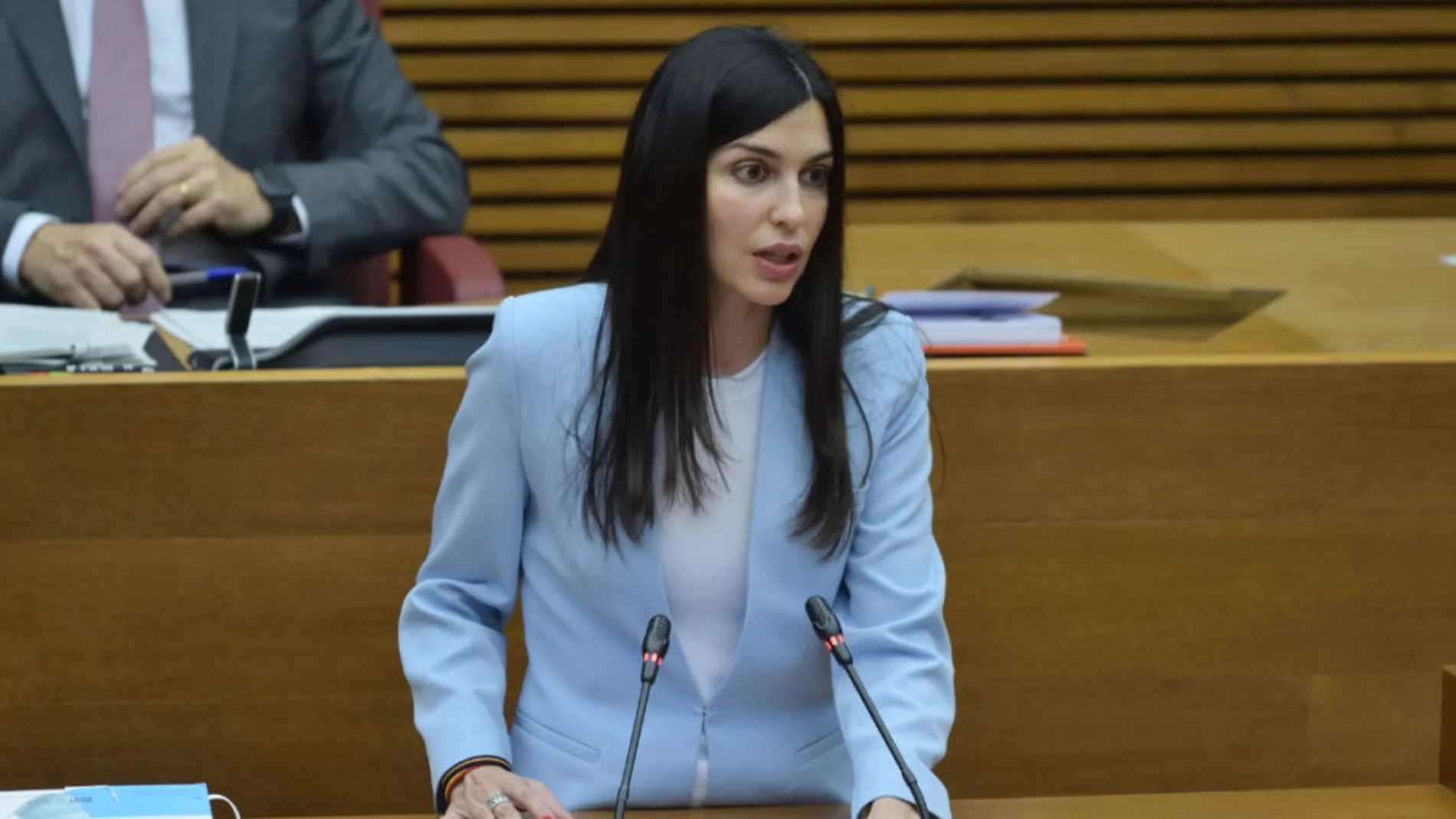 La diputada del Grupo Parlamentario VOX Cortes Valencianas Miriam Turiel