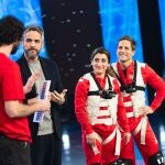 Roberto Leal, Susi Caramelo y Gotzon Mantuliz en 'El Desafío'