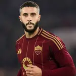 Mario Hermoso con la Roma