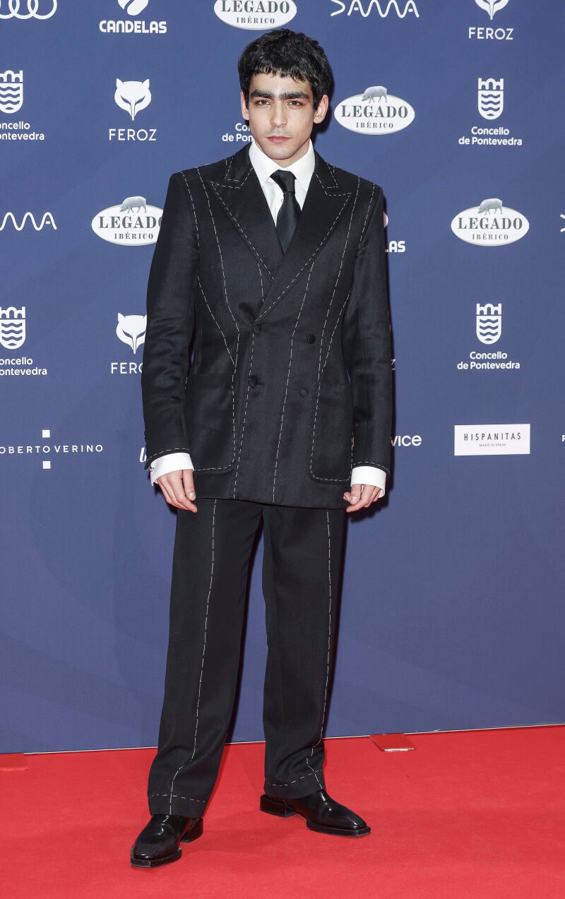 Omar Ayuso en los Premios Feroz 2025.