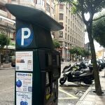 Parquímetro de la ciudad de León