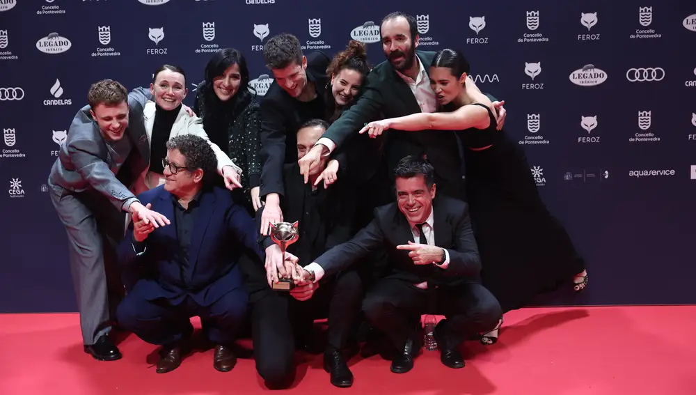 Alfombra roja de los premiados en los Premios Feroz 2025