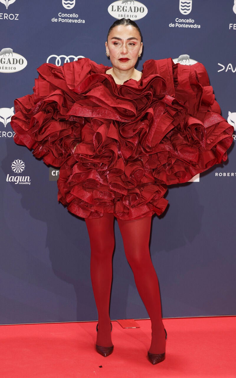 Candela Peña en los Premios Feroz 2025.