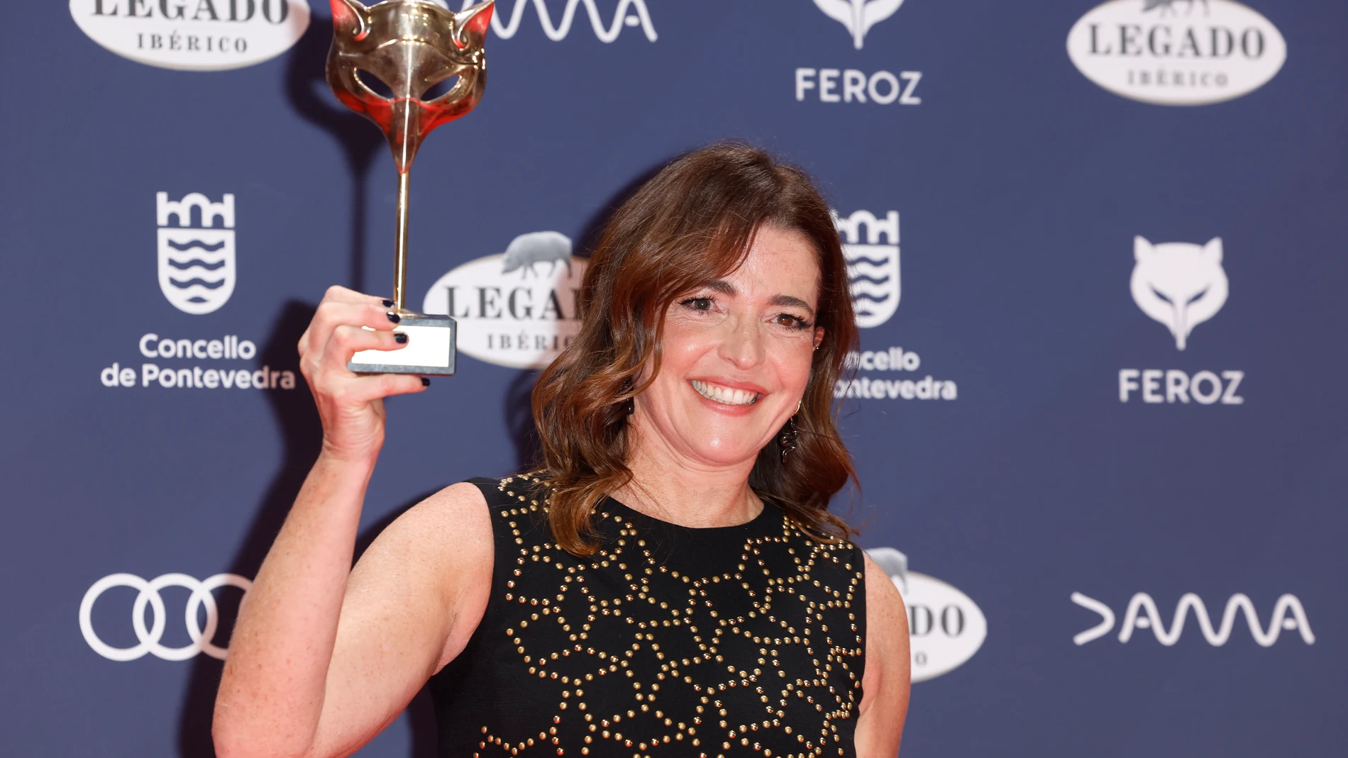 Nora Navas en los Premios Feroz 2025.