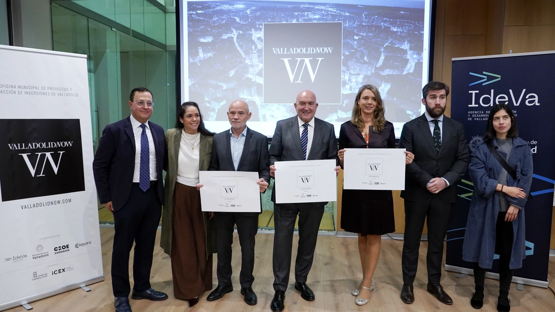 Presentación de la oficina de "Valladolid Now"