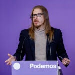 Rueda de prensa de Pablo Fernández y María Teresa Pérez