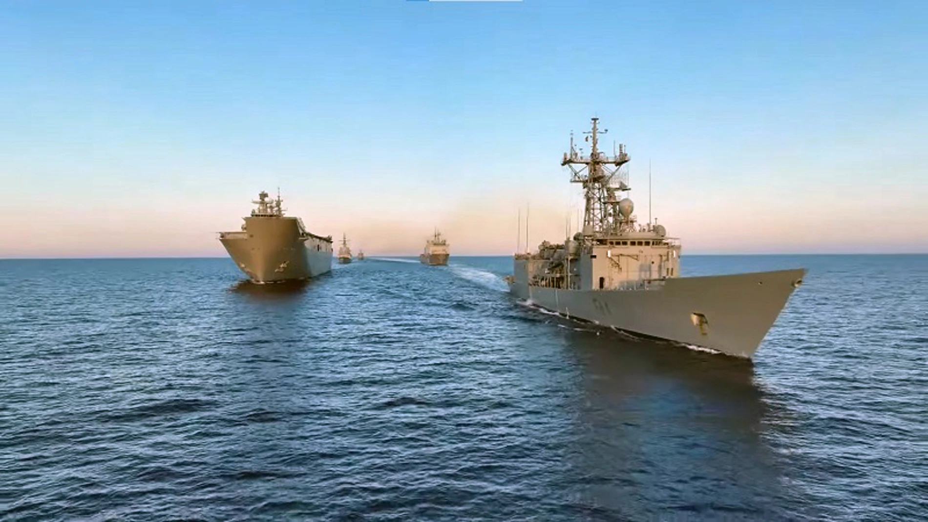ROTA (CÁDIZ), 27/01/2025.-La Armada desplegará a lo largo del año 2025 hasta en tres ocasiones el Grupo de Combate Expedicionario 'Dédalo' en aguas del Mediterráneo para mostrar "el firme compromiso de España con la Política de Disuasión y Defensa de la Alianza".EFE/Armada en Rota//SOLO USO EDITORIAL/SOLO DISPONIBLE PARA ILUSTRAR LA NOTICIA QUE ACOMPAÑA (CRÉDITO OBLIGATORIO)//