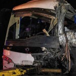 Autocar catalán accidentado en Francia