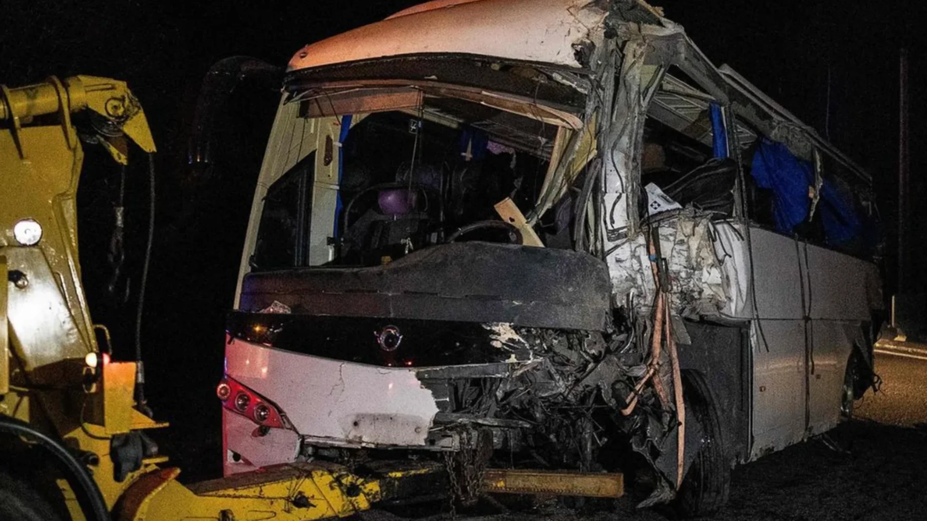 Autocar catalán accidentado en Francia