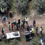 Inspección de la Guardia Civil y la ITSS de Lugo en una finca agrícola de la provincia, donde fueron identificados 82 trabajadores extranjeros en situación irregular. Se investiga a tres personas por estos hechos.