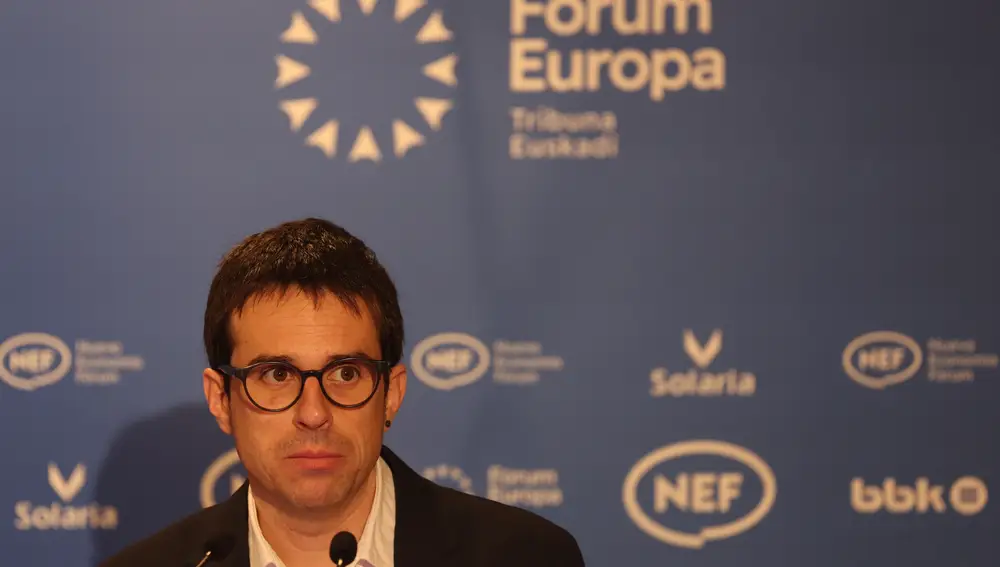 Pello Otxandiano en el 'Fórum Europa.Tribuna Euskadi