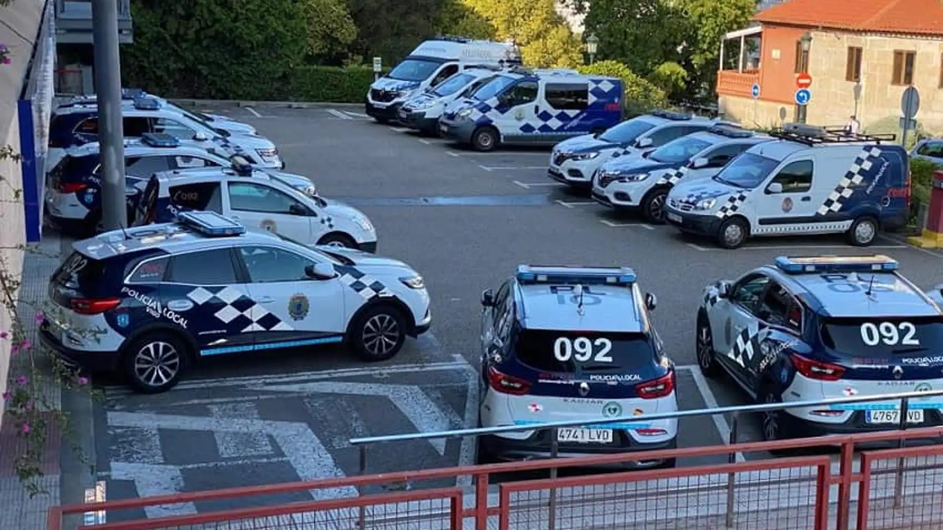 Policía Local de Vigo.