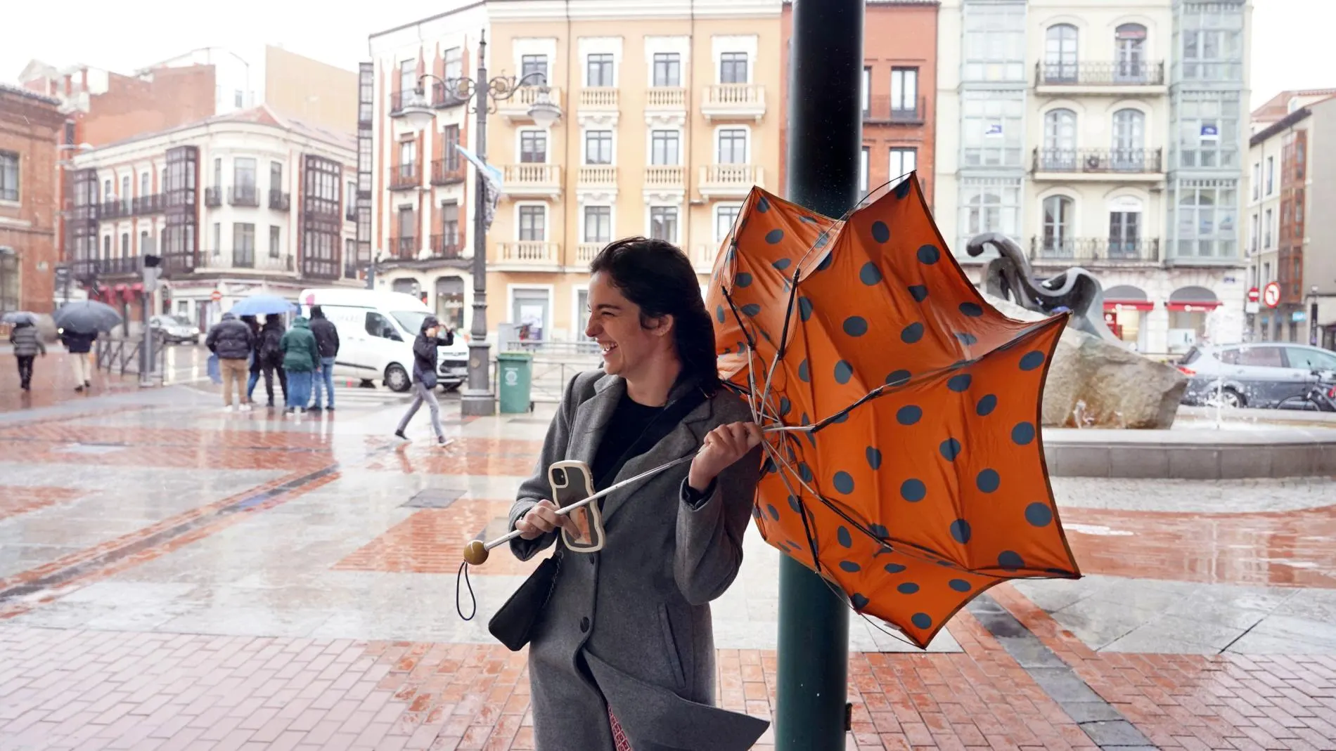 Fuerte rachas de viento en Castilla y León