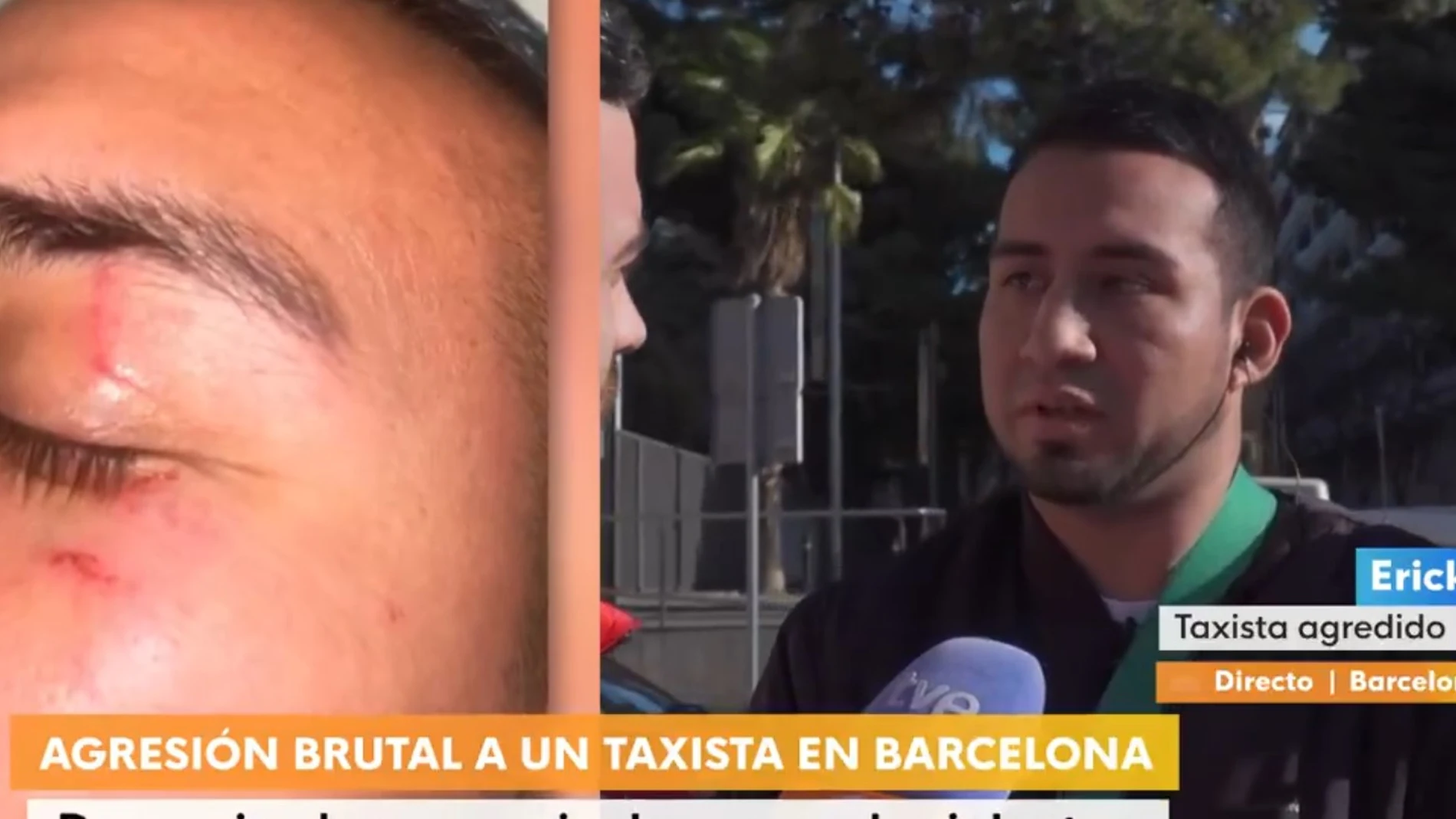 Un taxista ejemplifica el infierno en el que se ha convertido su trabajo en Barcelona: "Tengo miedo de ir a trabajar"