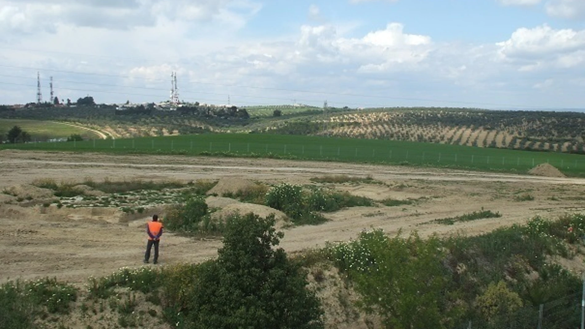 Terrenos del dolmen de Montelirio