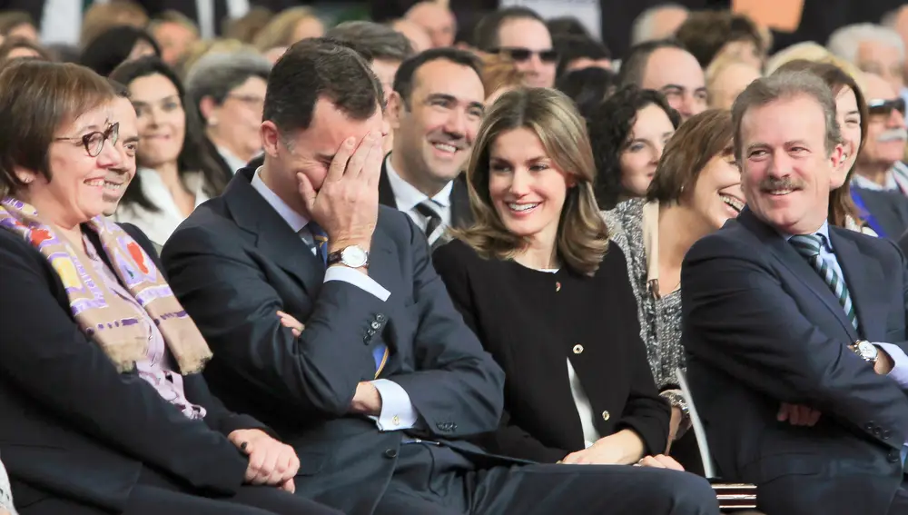 El Rey Felipe y la Reina Letizia en 2012