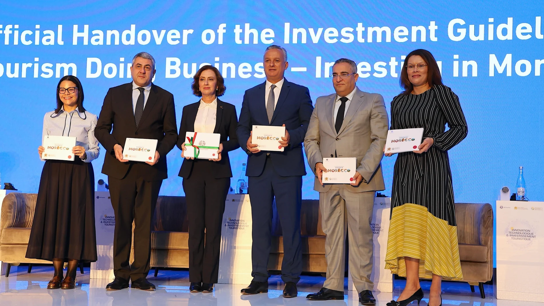 Pololikashvili (ONU Turismo) presenta la guía de inversión para Marruecos, el destino más visitado de África. REMITIDA / HANDOUT por ONU TURISMO Fotografía remitida a medios de comunicación exclusivamente para ilustrar la noticia a la que hace referencia la imagen, y citando la procedencia de la imagen en la firma 29/01/2025