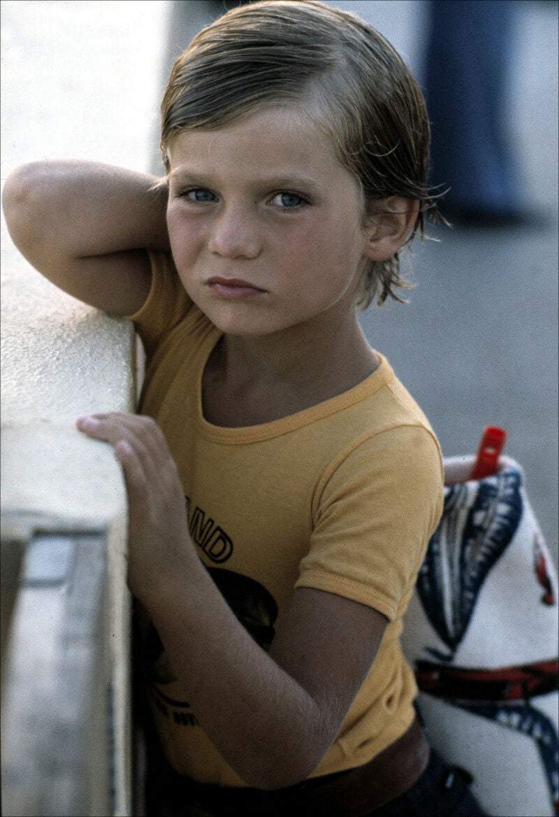 El Rey Felipe cuando era niño