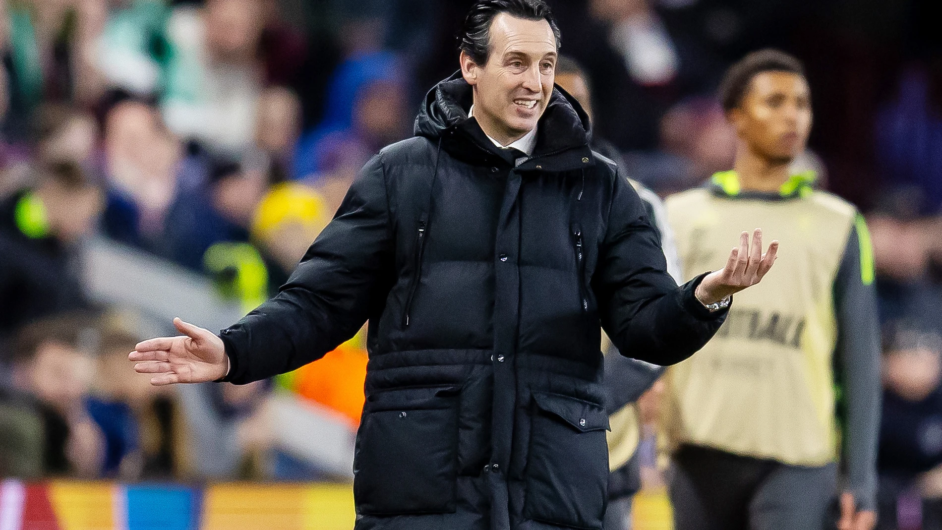 Aston Villa manager Unai Emery during the UEFA Champions League, League phase football match between Aston Villa and Celtic on 29 January 2025 at Villa Park in Birmingham, England - Photo Manjit Narotra / ProSportsImages / DPPI AFP7 29/01/2025 ONLY FOR USE IN SPAIN