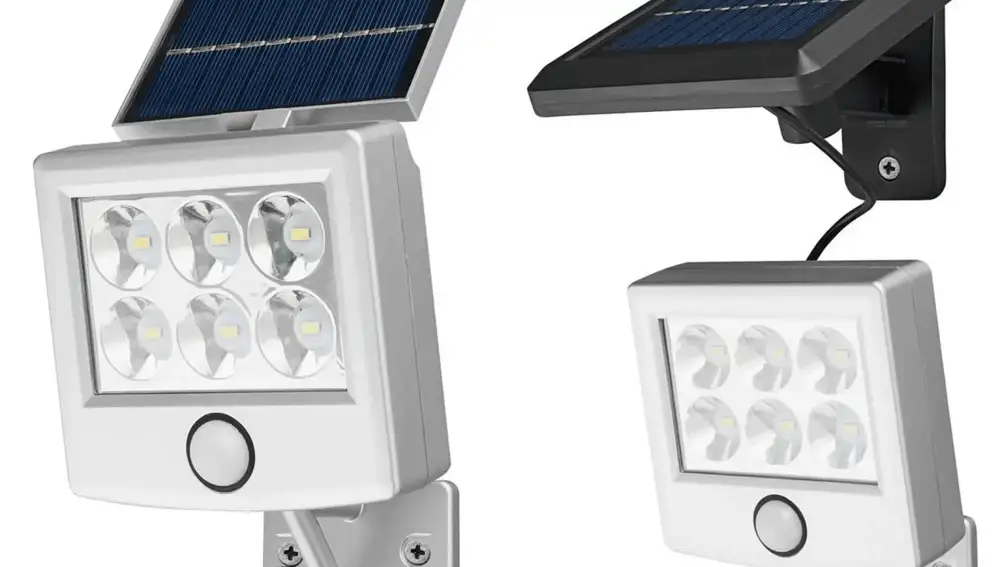 Foco solar de Lidl