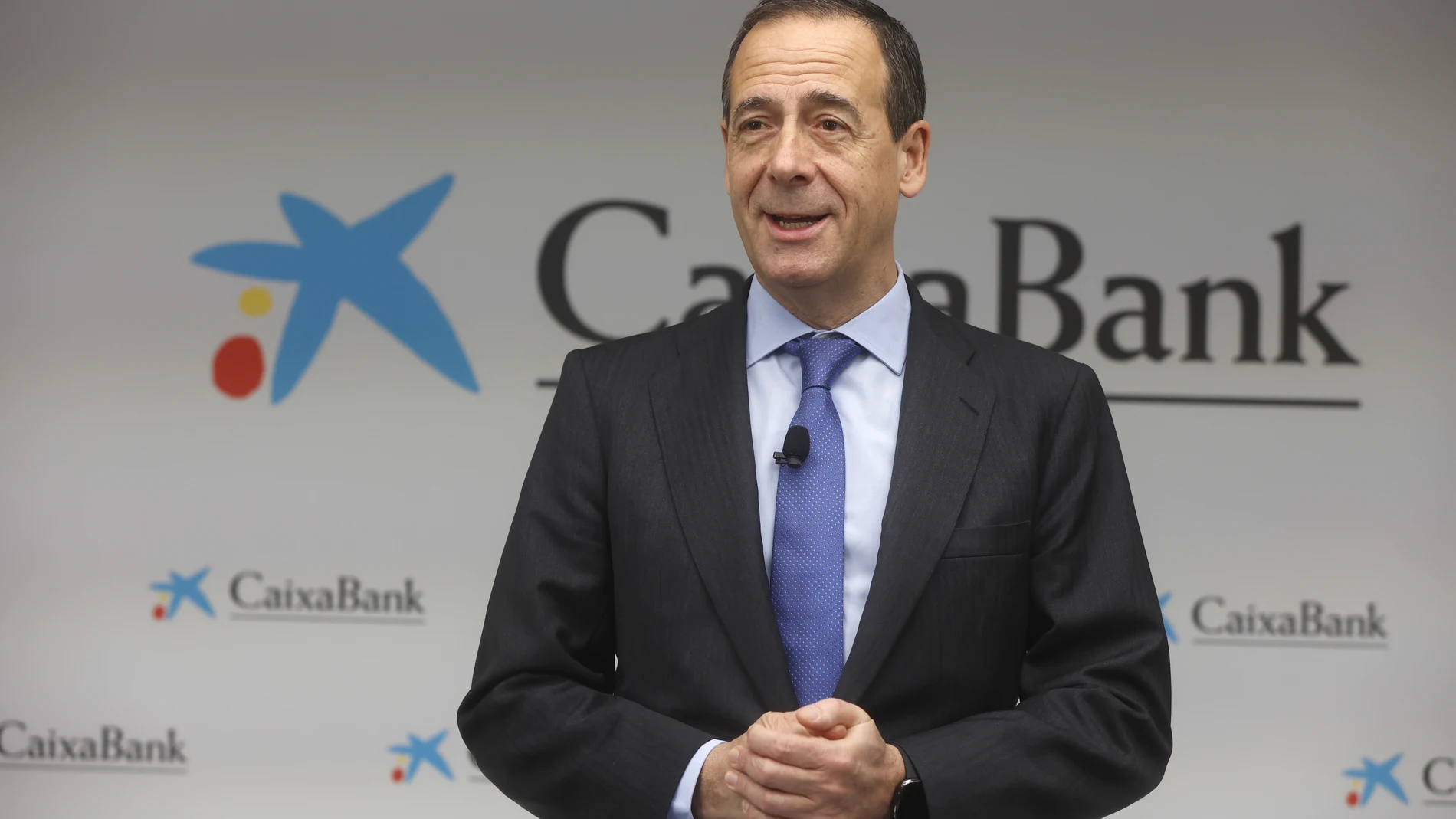 El consejero delegado de CaixaBank, Gonzalo Gortázar. ROBER SOLSONA - EUROPA PRESS 30/01/2025