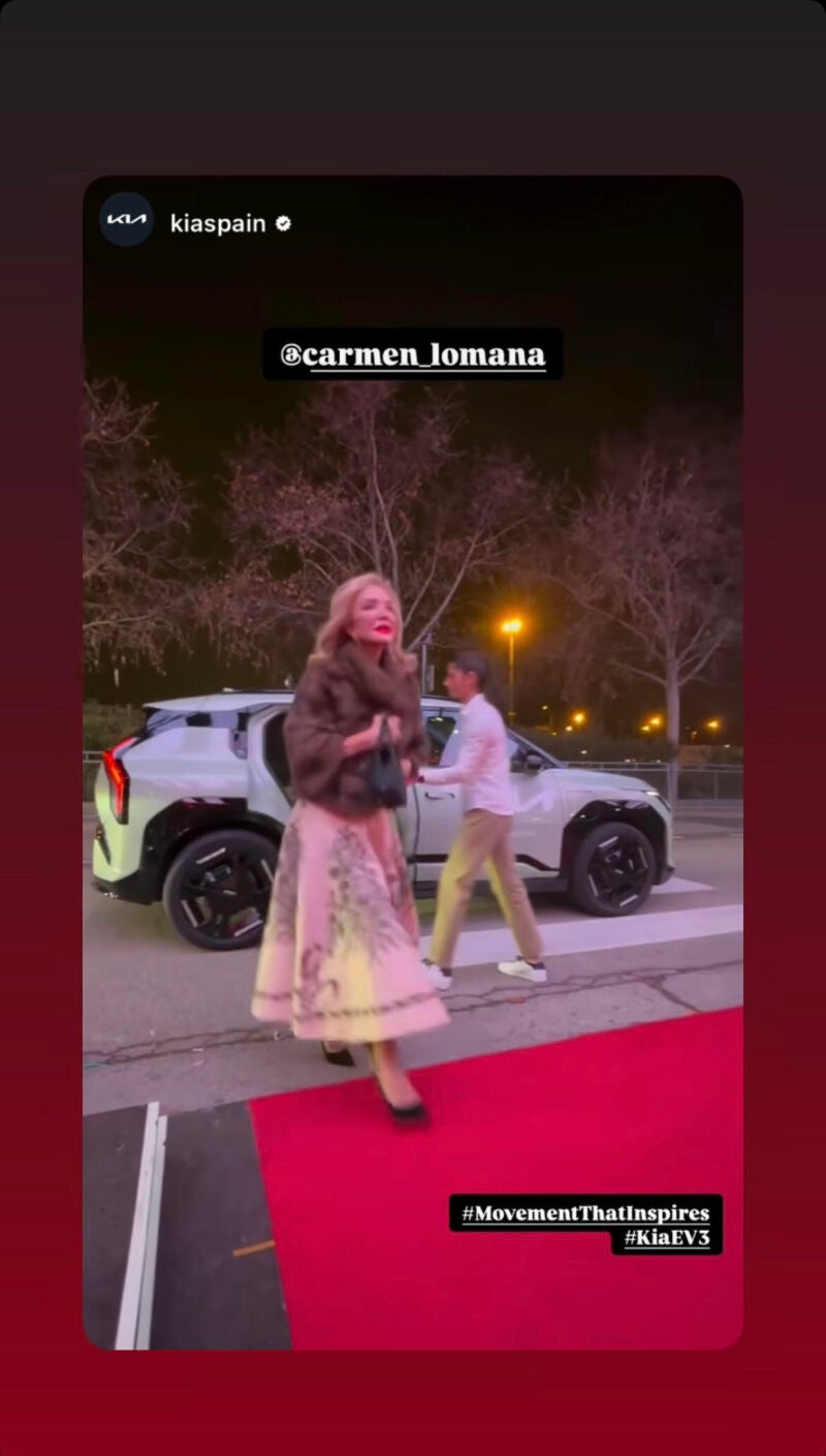 El look de Carmen Lomana.