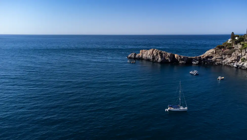 Vista aérea de la Punta de la Mona
