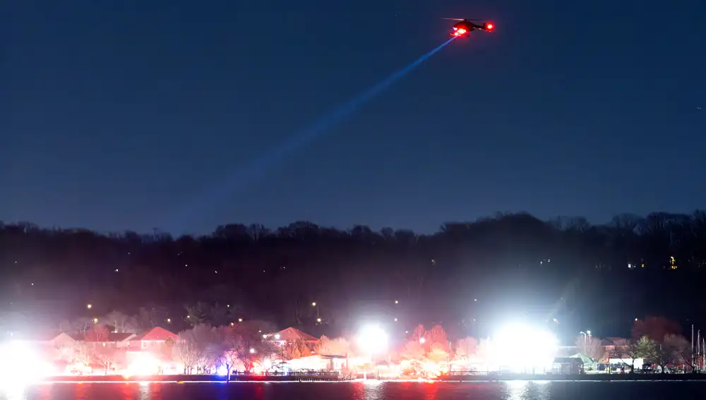 Accidente aéreo en Washington DC