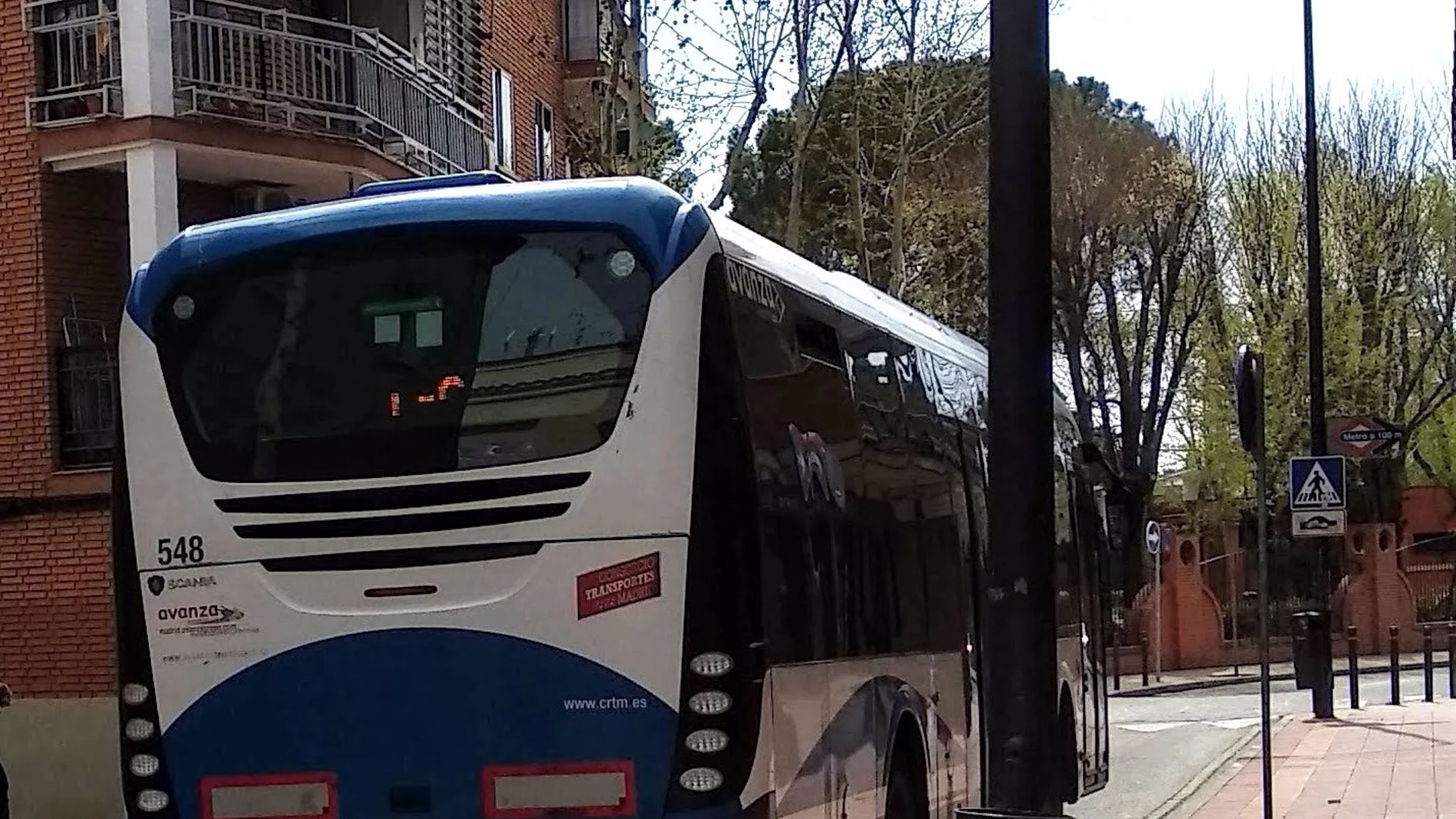 Doce líneas de autobuses desviarán su itinerario y cuatro paradas se suspenderán desde el lunes por obras en Getafe