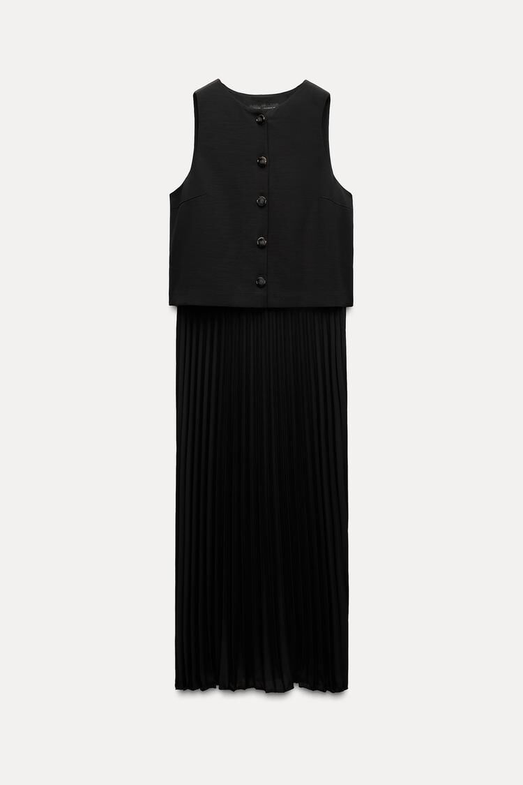 Vestido chaleco.