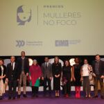 Jaione Camborda, Lidia Fraga y Nati Juncal reciben los premios Mulleres no Foco en una gala que reivindica el papel femenino en el audiovisual