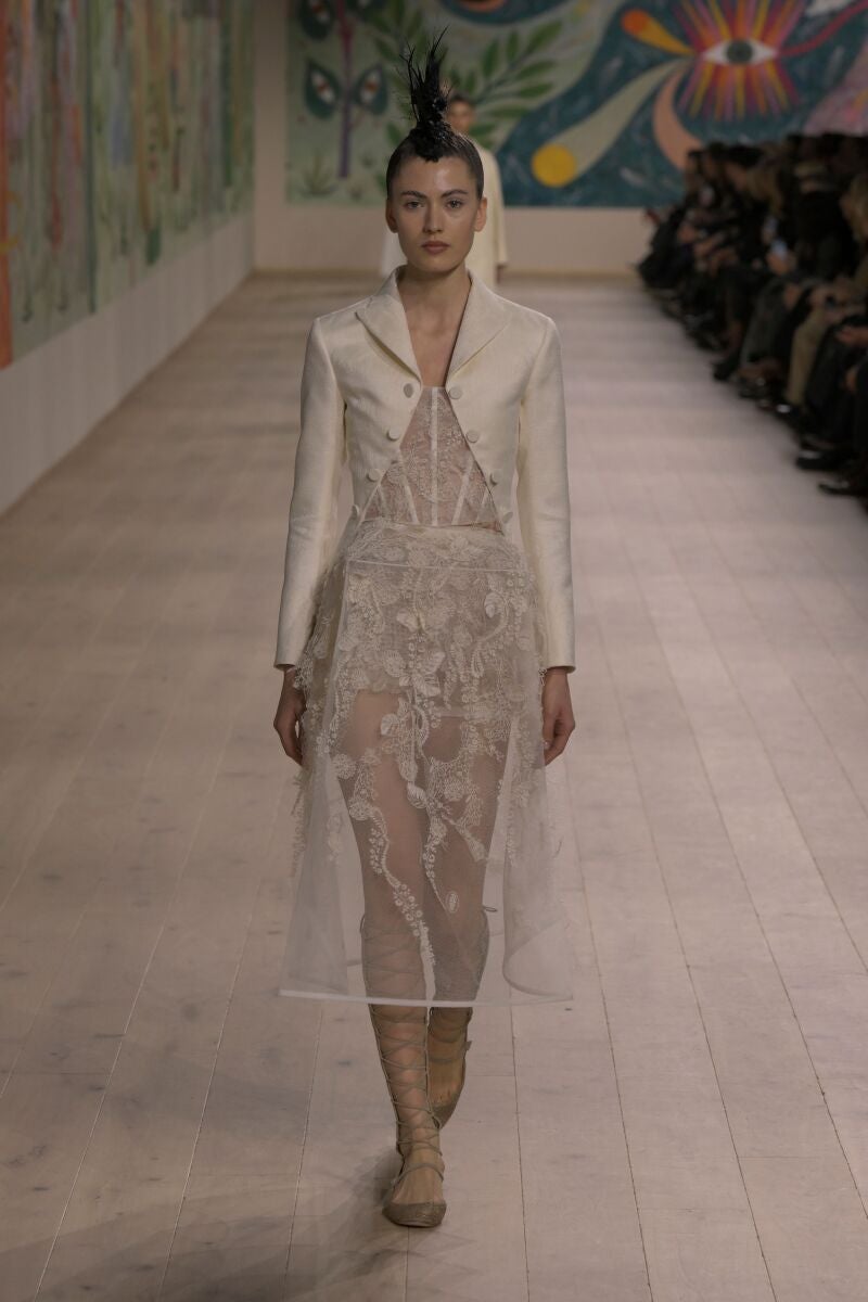 Desfile de Dior en la Semana de la Moda de la Alta Costura de París.