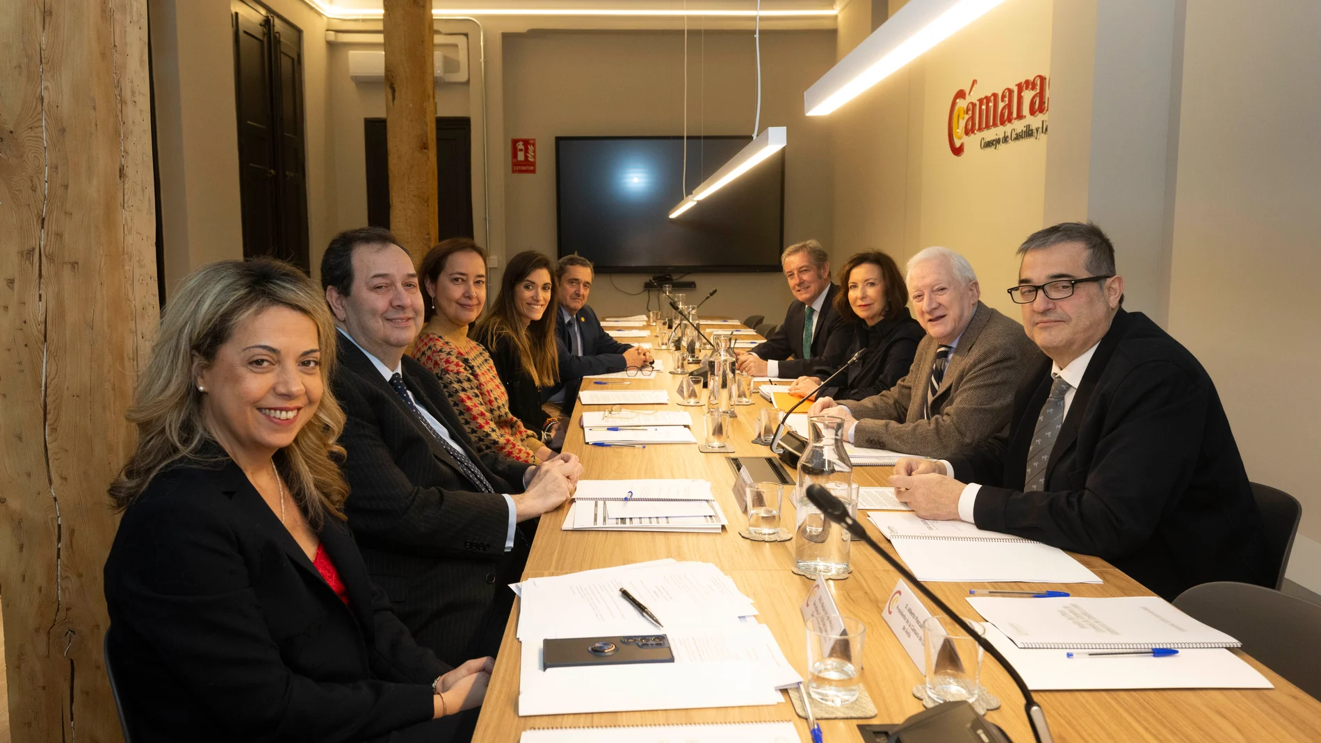 Pleno del Consejo de Cámaras de Comercio de Castilla y León