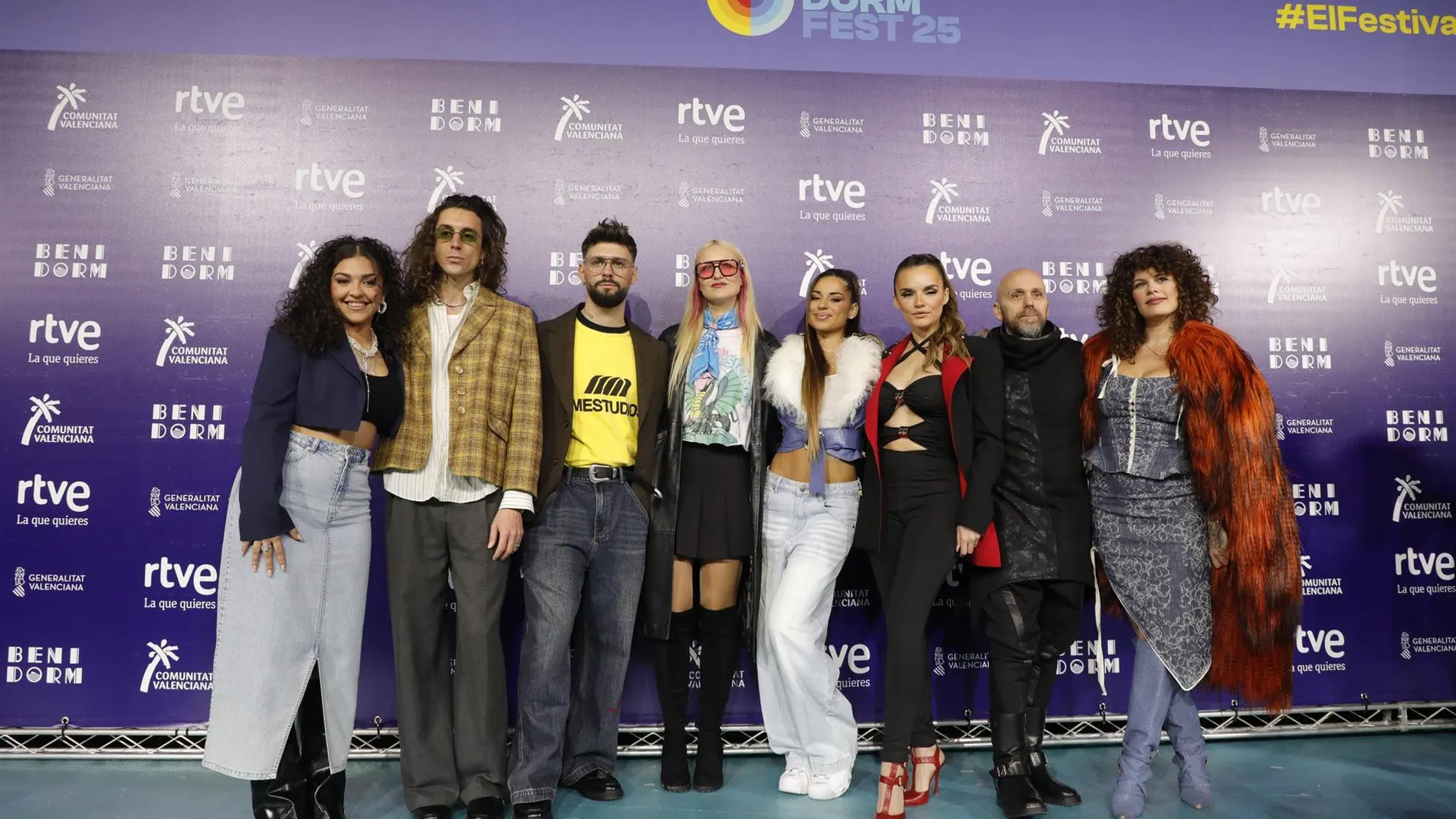 AMP.- Daniela Blasco abrirá la final del Benidorm Fest 2025 que cerrará Melody y se podrá ver este sábado en La 1 de TVE