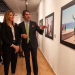 La alcaldesa Paloma Tejero visita la exposición