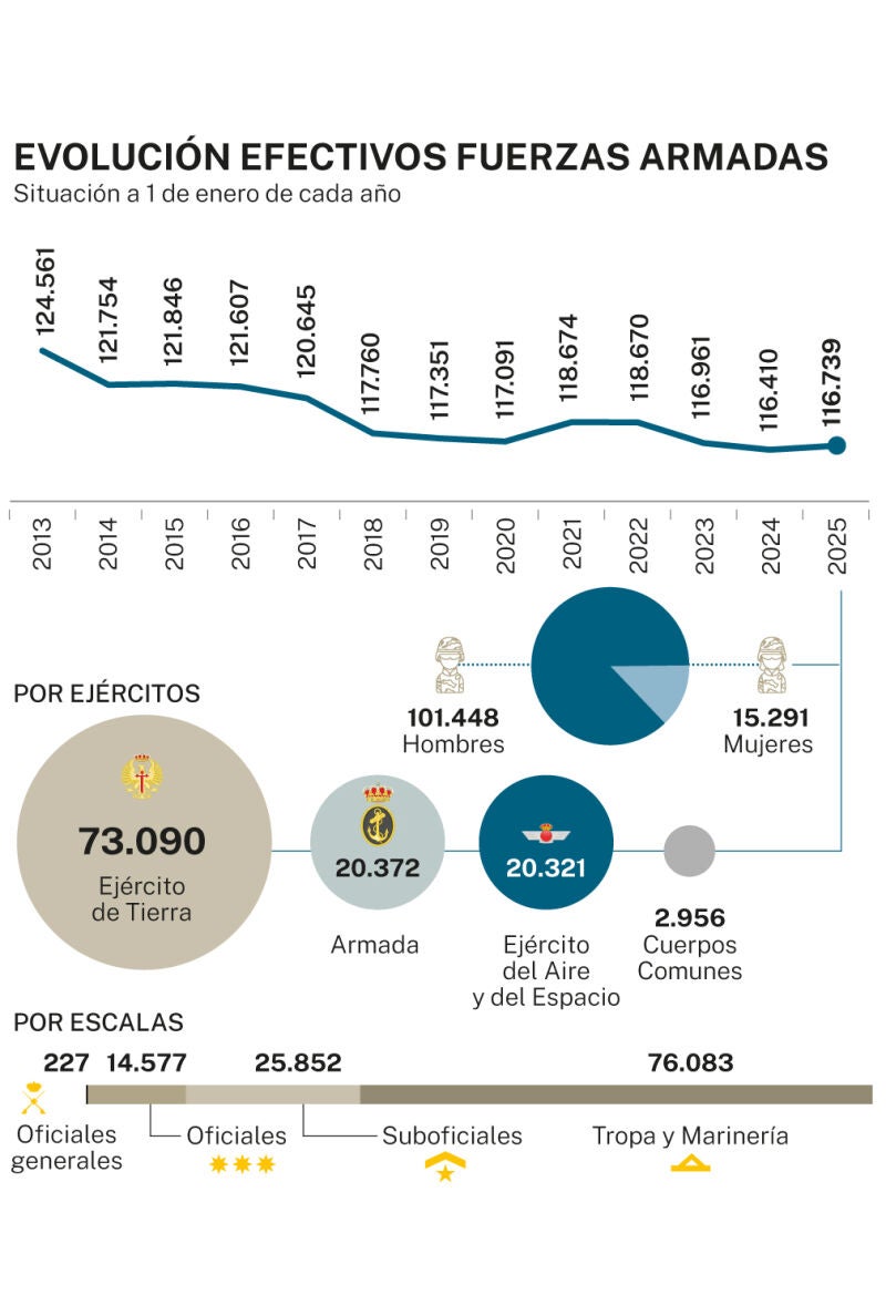 Efectivos Fuerzas Armadas
