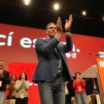 Sánchez asiste a la inauguración del 15º Congreso Nacional del PSPV-PSOE